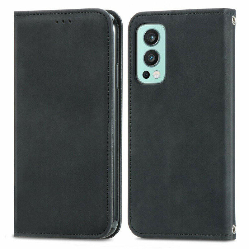 Flip Cover OnePLus Nord 2 5G Skin-Touch Ontwerp