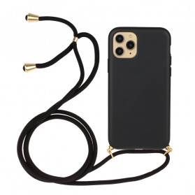 iPhone 13 Silicone Hoesje met Gekleurd Koord