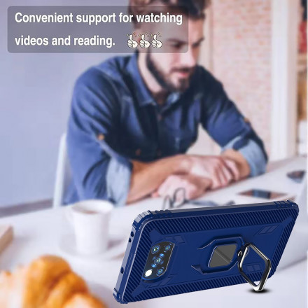 Poco X3 / X3 Pro / X3 NFC Ring en Carbon Fibre Case