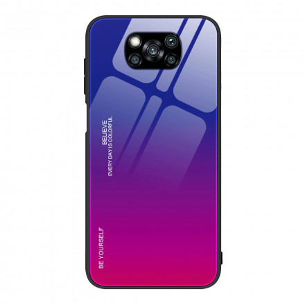 Poco X3 / X3 Pro / X3 NFC gehard glas case Be Yourself