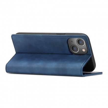 Flip Cover iPhone 13 LC.IMEEKE Leder Effect