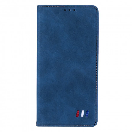 Flip Cover iPhone 13 Stijl Leer Driekleur