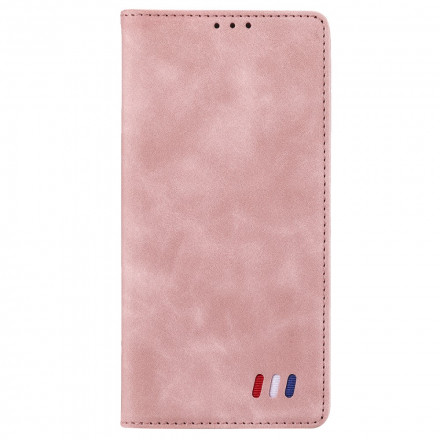 Flip Cover iPhone 13 Stijl Leer Driekleur