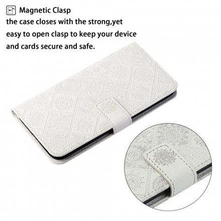 Hoesje voor iPhone 13 Tapisserie patroon