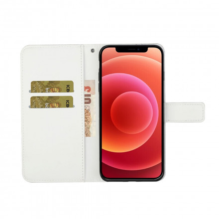 Hoesje voor iPhone 13 Tapisserie patroon