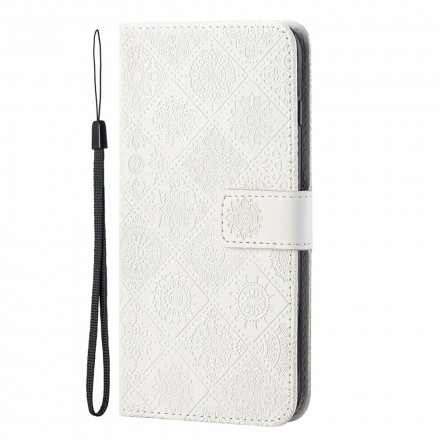 Hoesje voor iPhone 13 Tapisserie patroon