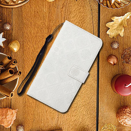 Hoesje voor iPhone 13 Tapisserie patroon