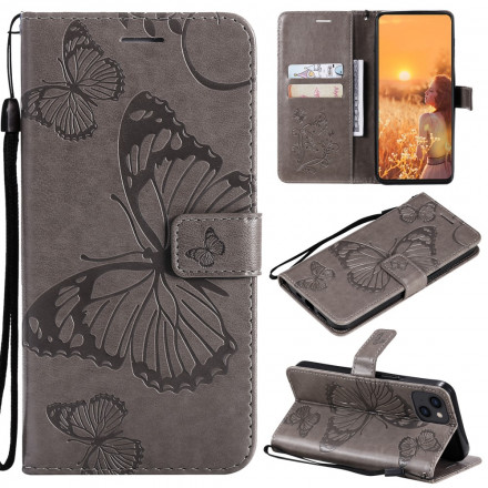 Reuze Vlinders Lanyard iPhone Case 13