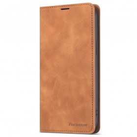 Flip Cover iPhone 13 Leder Effect VOORWENW
