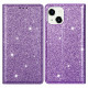 Flip Cover iPhone 13 Stijl Glitter