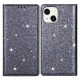 Flip Cover iPhone 13 Stijl Glitter