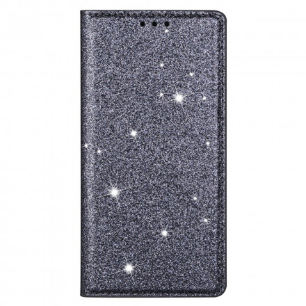 Flip Cover iPhone 13 Stijl Glitter