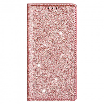 Flip Cover iPhone 13 Stijl Glitter