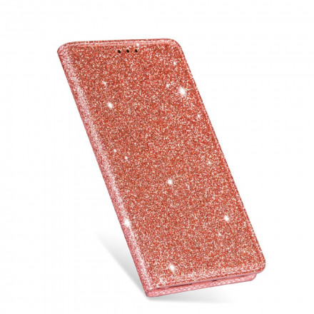 Flip Cover iPhone 13 Stijl Glitter