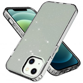 iPhone 13 Duidelijk Glitter Ontwerp Geval