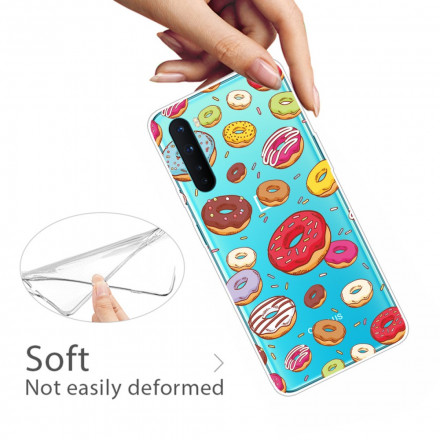 OnePlus Nord liefde Donuts geval
