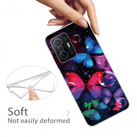 Case Xiaomi 11T Wilde Vlinders