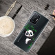 Xiaomi 11T Transparante Panda Cover op Bamboe