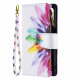 Etui Oppo A54 5G / A74 5G Zakje met rits Bloem