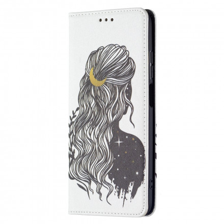 Flip Cover Xiaomi Redmi 10 Leuk Haar
