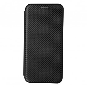 Flip Cover Oppo A94 5G Silicone Koolstofkleurig