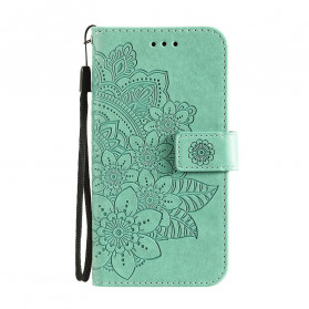 Oppo A94 5G hoesje Mandala in bloemen