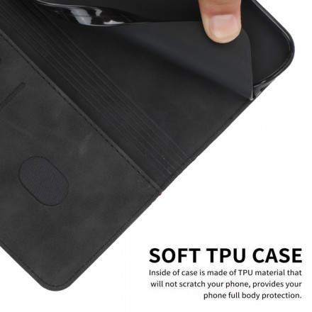 Flip Cover Oppo A94 5G Skin-Touch Cubic stijl