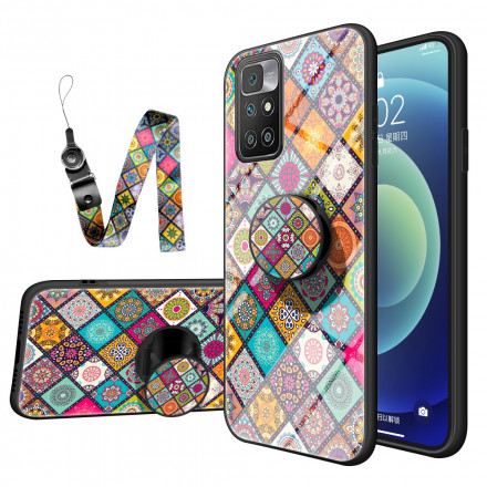 Xiaomi Redmi 10 Magnetische Patchwork Case