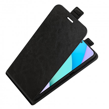 Xiaomi Redmi 10 Leder Effect Hoesje Verticale Flap