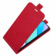 Xiaomi Redmi 10 Leder Effect Hoesje Verticale Flap Xiaomi Redmi 10 Leder Effect Hoesje Verticale Flap