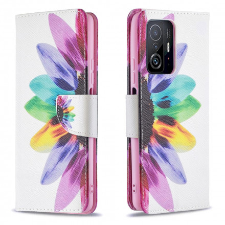 Xiaomi 11T / 11T Pro aquarel bloem case