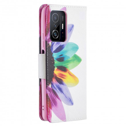 Xiaomi 11T / 11T Pro aquarel bloem case