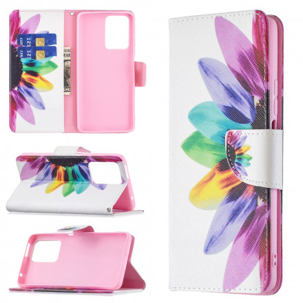 Xiaomi 11T / 11T Pro aquarel bloem case