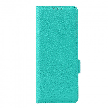 Samsung Galaxy Z Fold 3 5G Lederen Hoesje Echt Lychee