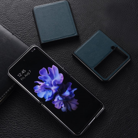 Samsung Galaxy Z Flip 3 5G Echt lederen hoesje