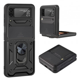 Samsung Galaxy Z Flip 3 5G Hybride Hoesje met Stand Ring
