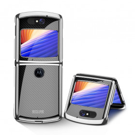 Cover Motorola Razr 5G Glas met structuur GKK
