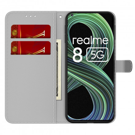 Dekking Realme 8 5G Abstract Patroon