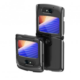 Dekking Motorola Razr 5G metalen stijl randen