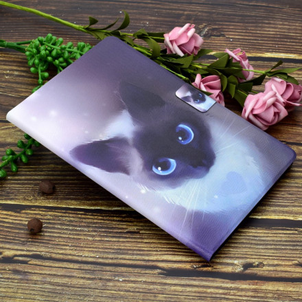 Huawei MatePad nieuwe blauw-ogige kat case