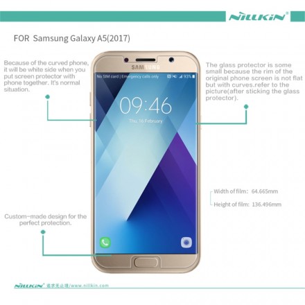 Gehard glazen bescherming voor Samsung Galaxy A5 2017 Gehard glazen bescherming voor Samsung Galaxy A5 2017