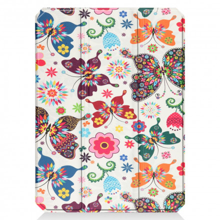 Smart Case iPad Mini 6 (2021) Stylus Case Vintage Bloemen