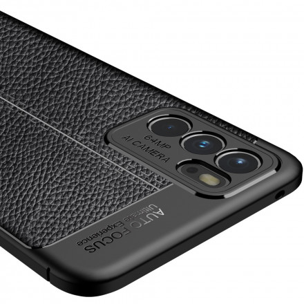 Oppo Reno 6 5G Lederen effect Case LItchi