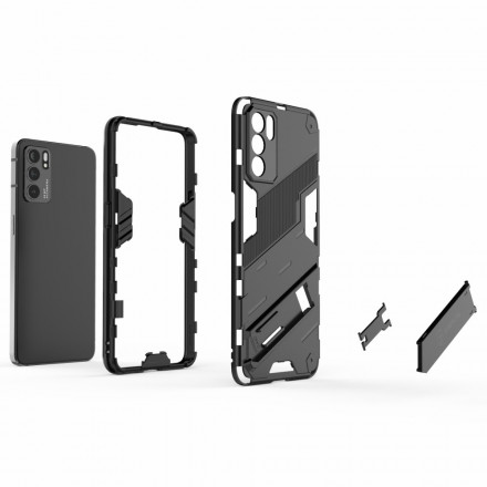 Oppo Reno 6 5G Verwijderbare Hands Free Hoesje Met Twee Posities Oppo Reno 6 5G Verwijderbare Hands Free Hoesje Met Twee Posities