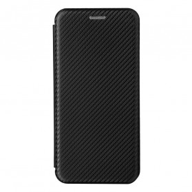Flip Cover Oppo Reno 6 5G Silicone Koolstofkleurig