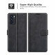 Oppo Reno 6 5G Slim Lederen Effect Hoesje