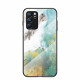 Oppo Reno 6 5G Premium kleuren getemperd glas case