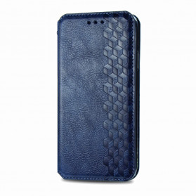 Flip cover Motorola Edge 20 Lite kunstleer diamant textuur