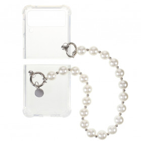 Samsung Galaxy Z Flip 3 5G Silicone polsband kralen case