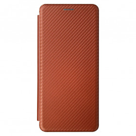 Flip Cover Zte Axon 20 4G / 5G Silicone Carbon kleurig